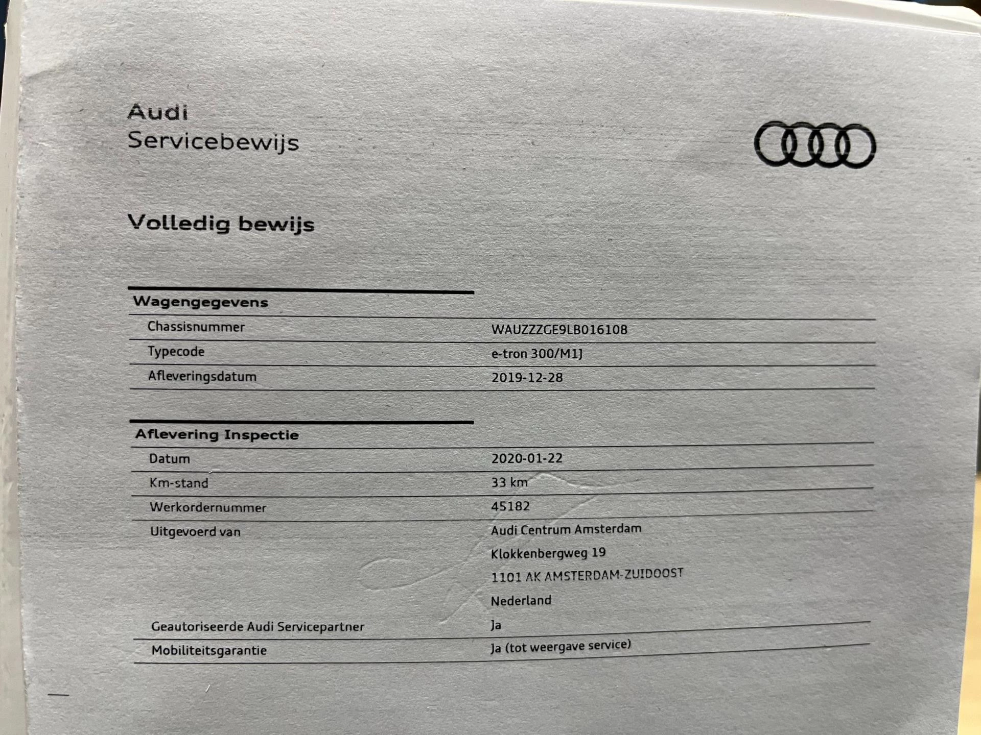 Hoofdafbeelding Audi e-tron