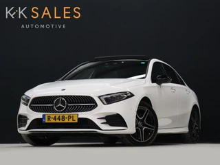 Mercedes-Benz A-Klasse 250 e Business Solution AMG Limited [PANORAMADAK, DIGITAL DASH, APPLE CARPLAY, TREKHAAK INKLAPBAAR, ANDROID, SFEERVERLICHTING, CAMERA, ADAPTIVE CRUISE, STOELVERWARMING, PDC V+A, HALF LEDER, CLIMATE, NIEUWSTAAT]