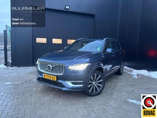Hoofdafbeelding Volvo XC90 Volvo XC90 2.0 T8 Twin Engine AWD Inscription Intro Edition | Luchtvering | Dealer onderhouden | Head-up display | Panoramisch schuif/kanteldak | Sportstuur | Harman Kardon | 360 graden camera | Stoelverwarming | 7-persoons |