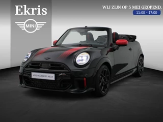 MINI Cabrio John Cooper Works Pakket XL + Stuurwielrand Verwarmd + Comfort Access + Windscherm + Elektrisch verstelbare stoelen + Driving Assistant Plus + Harman Kardon + Head-Up Display + 17'' | Lentevoordeel