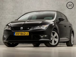 SEAT Leon 1.4 EcoTSI FR Sport 150Pk (APPLE CARPLAY, NAVIGATIE, CLIMATE, GETINT GLAS, SPORTSTOELEN, LEDER, CRUISE, NIEUWE APK, NIEUWSTAAT)