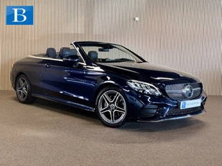 Hoofdafbeelding Mercedes-Benz C-Klasse Mercedes-Benz C-Klasse Cabrio 200 AMG STYLING-AIRSCARF-BURMESTER-APPLE-CAMERA-SFEER-COMPLEET