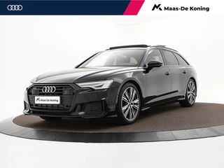 Audi A6 Avant 55 TFSI e quattro 367pk S Competition · Panoramadak · Camera · Leder · Apple/Android Car Play · Adaptive Cruise Control · Stuurwiel verwarmd ·