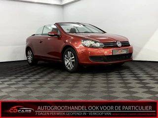 Volkswagen Golf Cabriolet 1.4 TSI Clima, Navi, Parkeersensoren, Stoelverwarming, Cruise conrtol, Lichtmetalen velgen