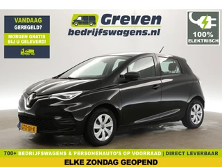 Renault ZOE R135 Edition One 52 kWh | Huur Accu | Elektrisch | 136PK LED Airco Carplay Cruise Virtual