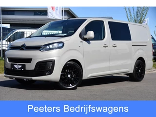 Hoofdafbeelding Citroën Jumpy Citroën Jumpy 2.0 BlueHDI 120 L3 PB Edition 360 Camera, Cruise, Carplay, 2 x Schuifdeur, Multimedia, Luxe Cabine, Trekhaak, 122pk, uniek!