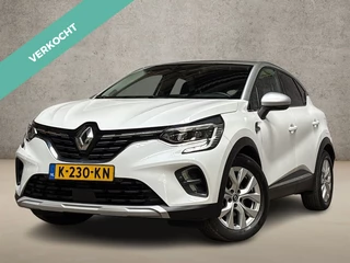Renault Captur 1.6 E-Tech Plug-in Hybrid 160 Intens 160Pk Automaat (VIRTUAL COCKPIT, APPLE CARPLAY, GROOT NAVI, LEDER, CAMERA, KEYLESS, SPORTSTOELEN, TREKHAAK, PARKEERSENSOREN, NIEUWSTAAT)