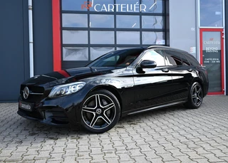 Mercedes C-klasse Estate 300 e Business Solution AMG Night Edition | Multi-Beam Led | ACC | Alcantara | Trekhaak | Ambient+ | Lane Assist | 360 | Head-Up | 320PK | Carplay | Stoelverwarming | Dodehoek detectie