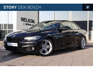 BMW 4 Serie Cabrio 420i High Executive M Sport Automaat / Sportstoelen / Achteruitrijcamera / M Sportonderstel / Stoelverwarming / Navigatie Professional