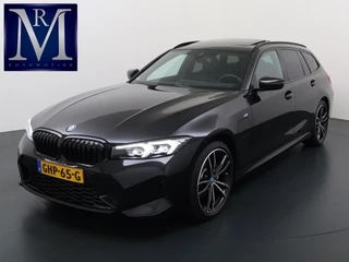BMW 3-serie Touring 320e VAN € 42.899,- VOOR € 39.877,- UW LENTEVOORDEEL: €3.022,-! | M-SPORT | FACELIFT| PANO|1.STE EIGENAAR, DEALER OH. | LEER | ELEK. TREKHAAK| FABRIEKSGARANTIE T/M 08 2027| LEER| STOELVERWARMING| 19 INCH! SUPER COMPLEET!