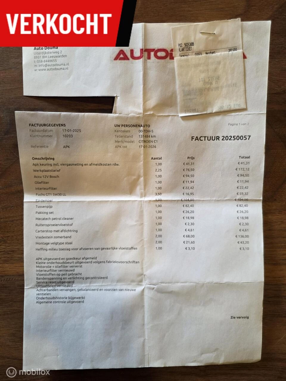 Hoofdafbeelding Citroën C1