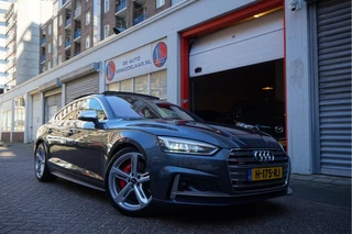 Hoofdafbeelding Audi S5 Audi S5 Sportback 3.0 TFSI S5 quattro Pro Line EXCLUSIVE | Panoramadak | HUD | B&O | SFEER | Matrix | Adaptive cruise + Lane | 360 camera |