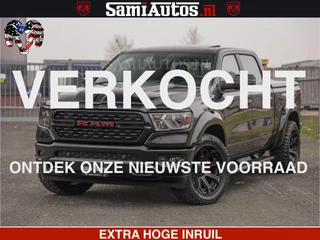 Dodge Ram Pick-Up SPORT | 5.7 V8 4x4 HEMI | PANORAMA DAK | GROOTSCHEM 12 INCH | LPG | Diamond Black Pearl | CREW CAB | DUBBELE CABINE | 5 PERSOONS | DC | VOORRAAD NR 2559 - 3308