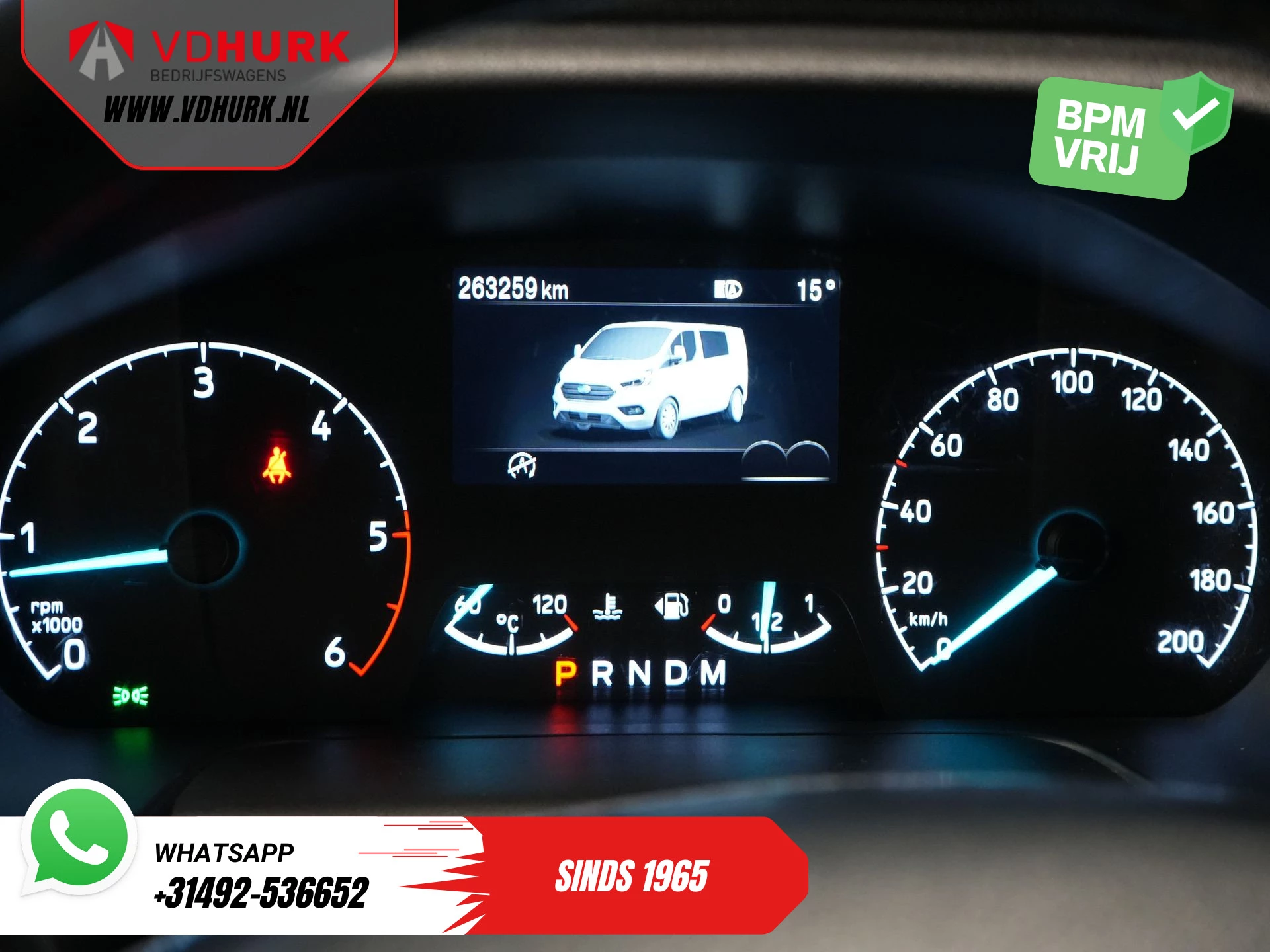 Hoofdafbeelding Ford Transit Custom