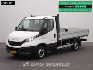 Iveco Daily 35S16 Open Laadbak 3,5t Trekhaak 160PK Navi Airco Cruise Euro6 Pritsche Pickup Open Box Airco Trekhaak Cruise control