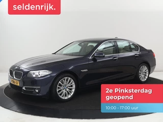 BMW 5-serie 520i Luxury Edition | Origineel NL |  Comfortstoelen | Leder | Trekhaak | Stoelverwarming | Bi-Xenon | Navigatie | Bluetooth | Parkeerhulp | Climate control | Cruise control