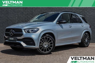 Hoofdafbeelding Mercedes-Benz GLE Mercedes GLE-klasse 350 e 4MATIC AMG LINE PANORAMADAK BURMESTER DISTRONIC 21INCH