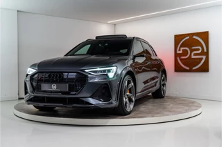 Hoofdafbeelding Audi e-tron Audi e-tron S Quattro 95 kWh 504PK | B&O | RS | Sfeer | Pano | VOL! 12 MND Garantie