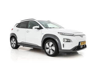 Hyundai Kona EV Premium 64 kWh (INCL-BTW) *FULL-LEATHER | HEAD-UP | FULL-LED | NAVI-FULLMAP | DAB | ADAPTIVE-CRUISE | KRELL-AUDIO | KEYLESS | CAMERA | BLIND-SPOT | LANE-ASSIST | DIGI-COCKPIT | COMFORT-SEATS | 17''ALU*