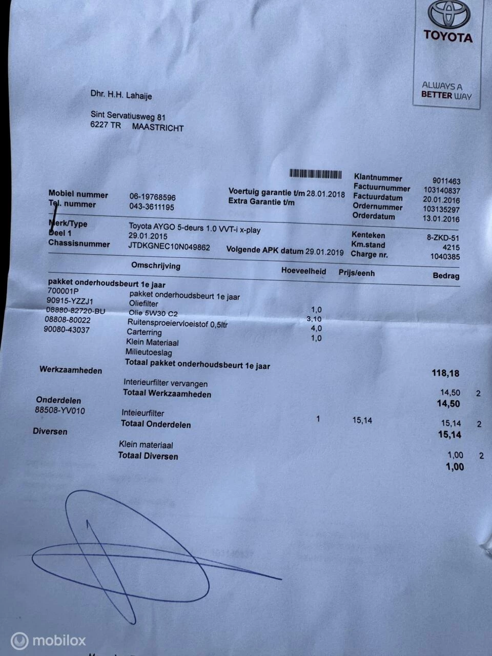 Hoofdafbeelding Toyota Aygo