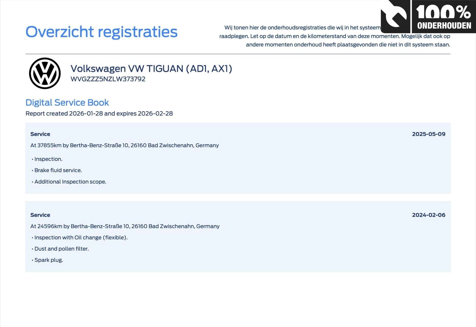 Hoofdafbeelding Volkswagen Tiguan