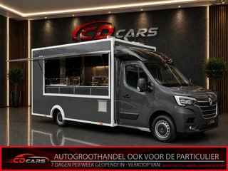 Hoofdafbeelding Renault Master Renault Master Food Truck Clima, Koelkast, Bakplaat, Frituurpan, A start stop, Oven, Cruise control