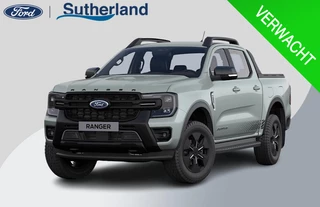 Hoofdafbeelding Ford Ranger Ford Ranger 2.3 PHEV Stormtrak Double Cab 281pk | 5 persoons! | Technology Pack Plus Trailer | Cargo Area Pack | Power Rollertop | Prijs excl. BTW incl. BPM | laadkabel mode 3 16A