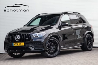 Mercedes-Benz GLE 400 D 4MATIC AMG Nightpakket, Pano, Grijs Kenteken, Burmester, Distronic, Trekhaak 2022