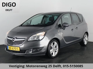 Opel Meriva 1.4 COSMO TURBO AUTOMAAT . STOEL & STUUR VERWARMING . FULL MAP NAV . PARKEERSENSOREN ACHTER . CRUISE CONTROL