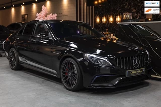 Mercedes-Benz C-klasse AMG 63S PANO|LEDER|CARBON|HEADUP