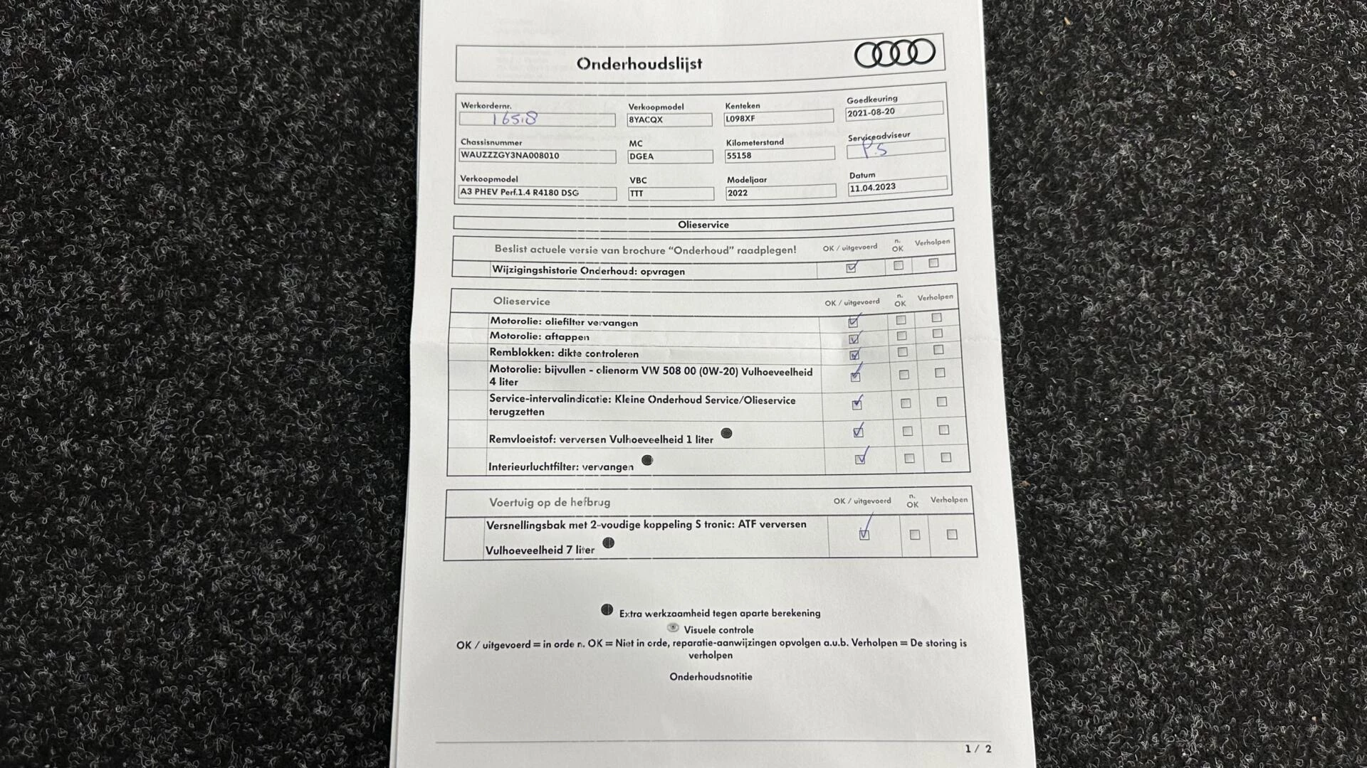 Hoofdafbeelding Audi A3