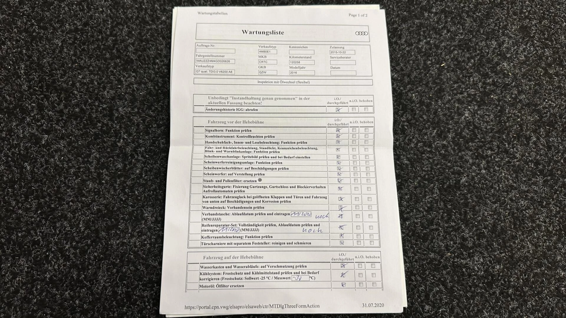 Hoofdafbeelding Audi Q7