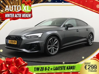 Audi A5 Sportback TFSI S-Line Competition Sportstoelen+Stuur Camera 19'LMV