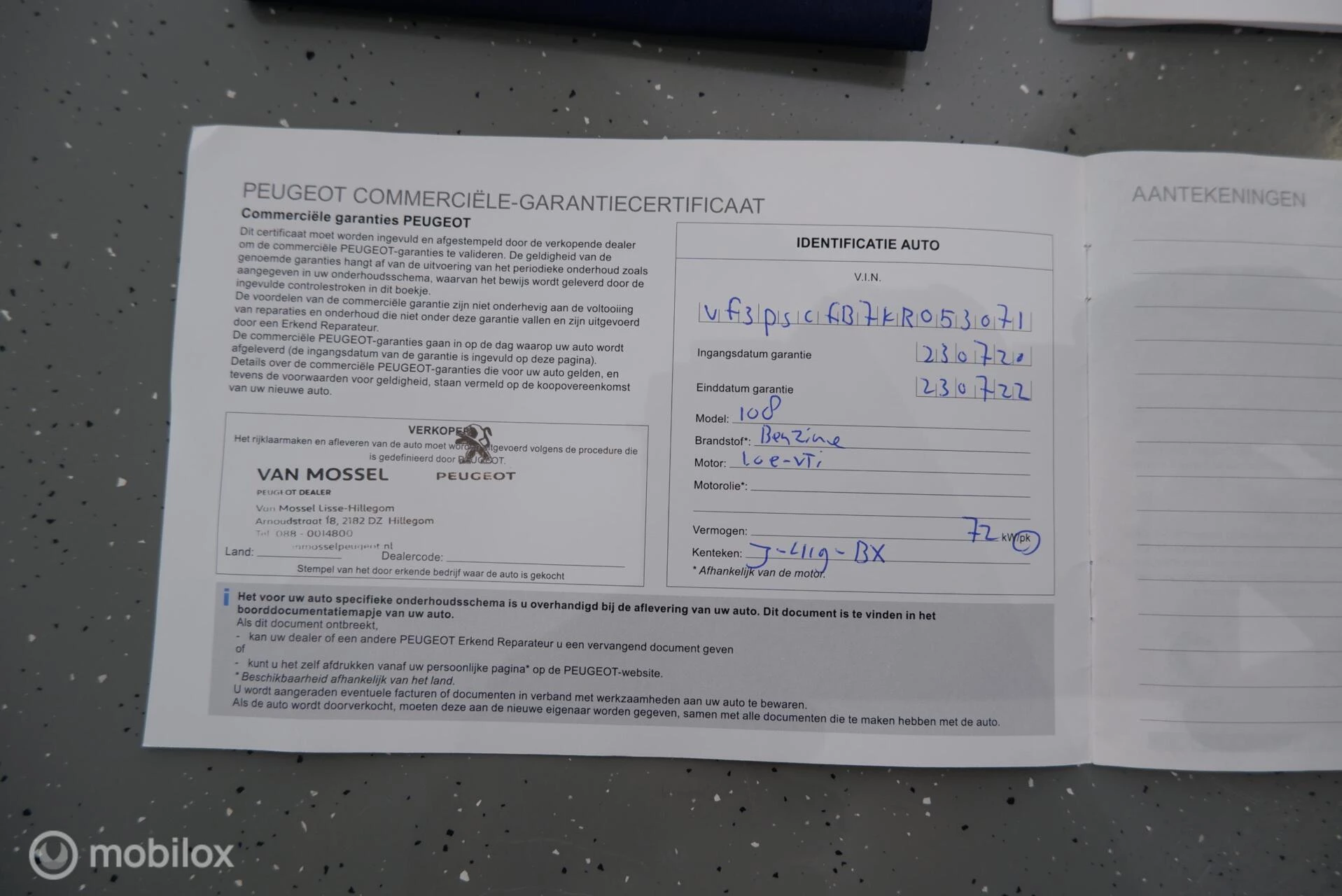 Hoofdafbeelding Peugeot 108