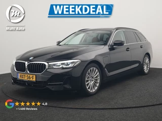 BMW 5 Serie Touring 530e xDrive Business Edition Plus PHEV 293pk Dealer O.H | Trekhaak af Fabriek | Adaptive Cruise | 360 Camera | M Sportstuur | Keyless | BLIS | Plug In Hybrid