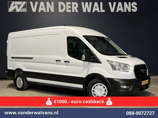 Ford Transit 2.0 TDCI 130pk L3H2 Euro6 Airco | Camera | Navigatie | Apple Carplay | Android Auto Cruisecontrol, Stoelverwarming, Parkeersensoren, Verwarmde voorruit, Bijrijdersbank