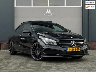 Mercedes-Benz CLA-klasse AMG 45/360pk 4MATIC|2015|Recaro|Dealer|H&K|Kuipstoelen|Pano|Stoelverw.|Camera|Navi|Schaalstoelen|19" LMV