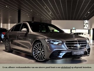 Mercedes-Benz S-Klasse 400d 4-M AMG Achterassturing|Ruitleder|Burmester|Rij-assistentie|Stoelkoeling|Keyless|Night|21" Aut9