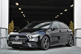 Hoofdafbeelding Mercedes-Benz A-Klasse Mercedes-Benz A-Klasse 200 AMG 163pk Night Pano Camera Stoelverwarming NL-auto