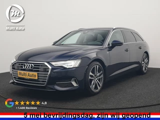 Audi A6 Avant 50 TFSI e Quattro S Line PHEV 300pk Dealer O.H. | Trekhaak Af Fabriek | Adaptive Cruise | Head Up | 360 Camera | Alcantara Sportstoelen Verwarmd | Stuur Verwarmd | Apple Carplay | Navigatie | Virtual | DAB | Plug In Hybrid