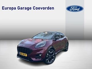 Ford Puma 1.0 EB Hybrid 125PK ST-Line X Automaat | VIVID RUBY EDITION | WINTERPACK | BLIS | KEYLESS |