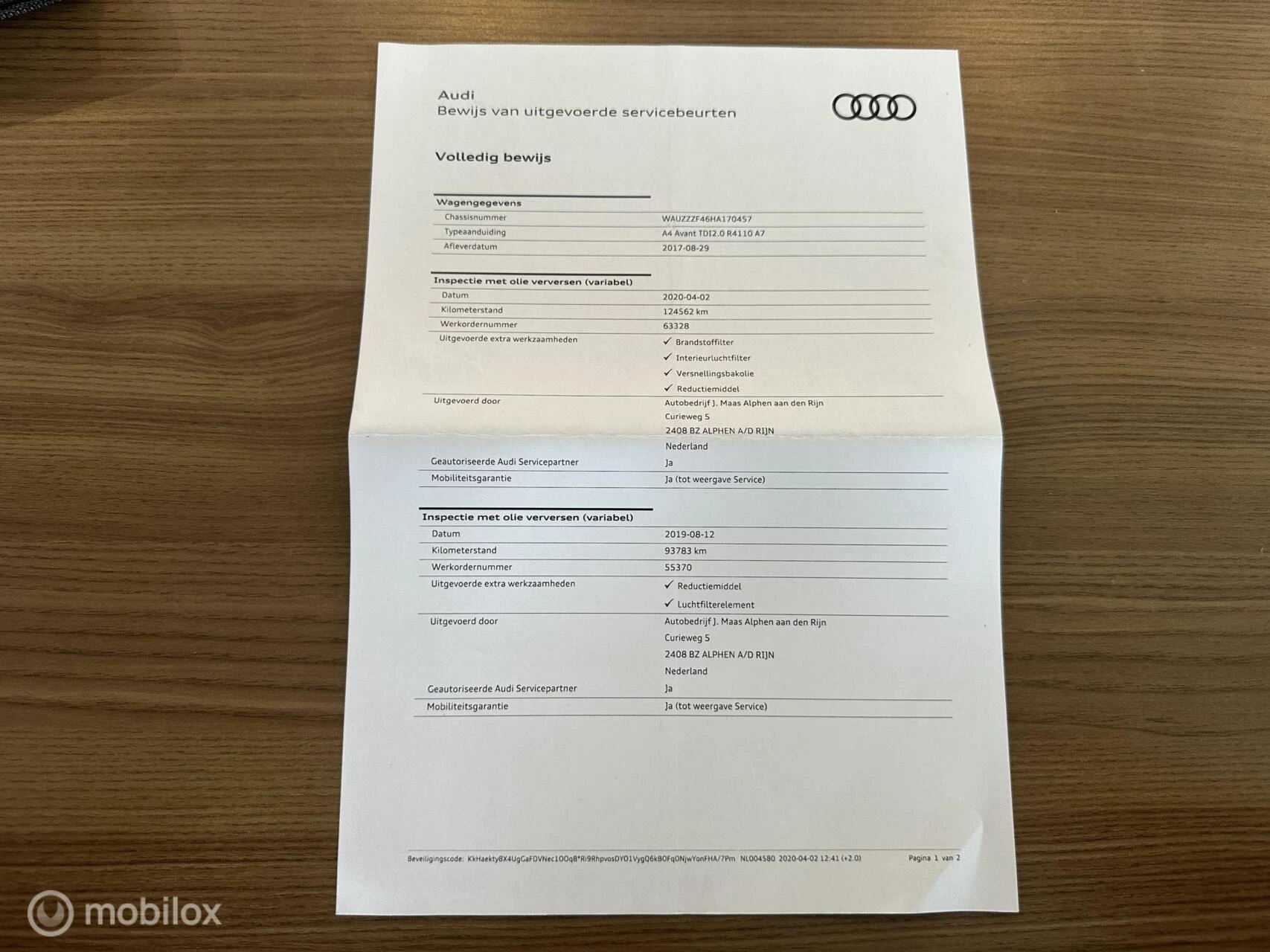 Hoofdafbeelding Audi A4