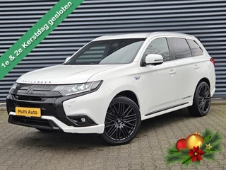 Mitsubishi Outlander 2.4 Intense S Plug In Hybrid Dealer O.H PHEV | Wegklapbare Trekhaak | Lederen Sportstoelen | LED Koplampen | 360 Camera | 20"L.M | Stuur & Stoelverwarming |