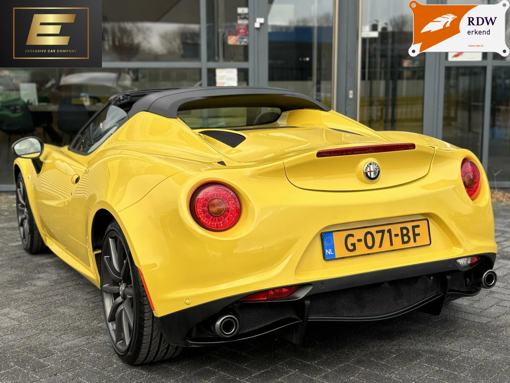 Hoofdafbeelding Alfa Romeo 4C