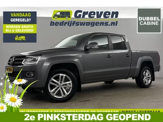 Volkswagen Amarok 2.0 TDI 4Motion XL | Dubbele Cabine | 5 Persoons | Grijs Kenteken | 3200KG | DSG Automaat LED Trekhaak 3200KG Trekgew. Airco Camera Navi Cruise PDC 19''LMV