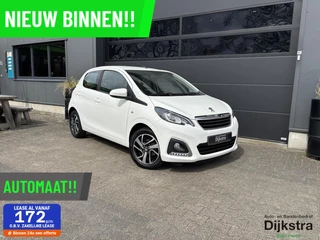 Peugeot 108 1.0 e-VTi Allure AUTOMAAT/ Airco/  L.M. velgen/ Stuurwielbediening/ In hoogte verstelbare stoel!!