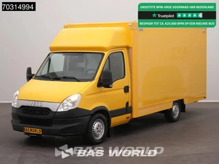 Iveco Daily 35S11 Automaat Luchtvering Zijdeur Bakwagen Meubelbak Koffer Verkoopwagen