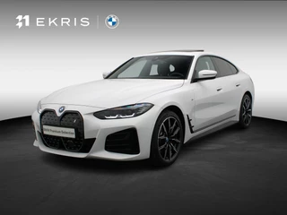 BMW i4 eDrive40 M Sportpakket Pro | Stuurwielrand Verwarmd | Achteruitrijcamera | Schuifdak | DAB | HiFi | 19''