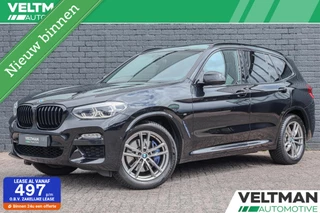 Hoofdafbeelding BMW X3 BMW X3 xDrive30i M-SPORT PANORAMADAK TREKHAAK HEAD UP DISPLAY MEMORY STOELEN
