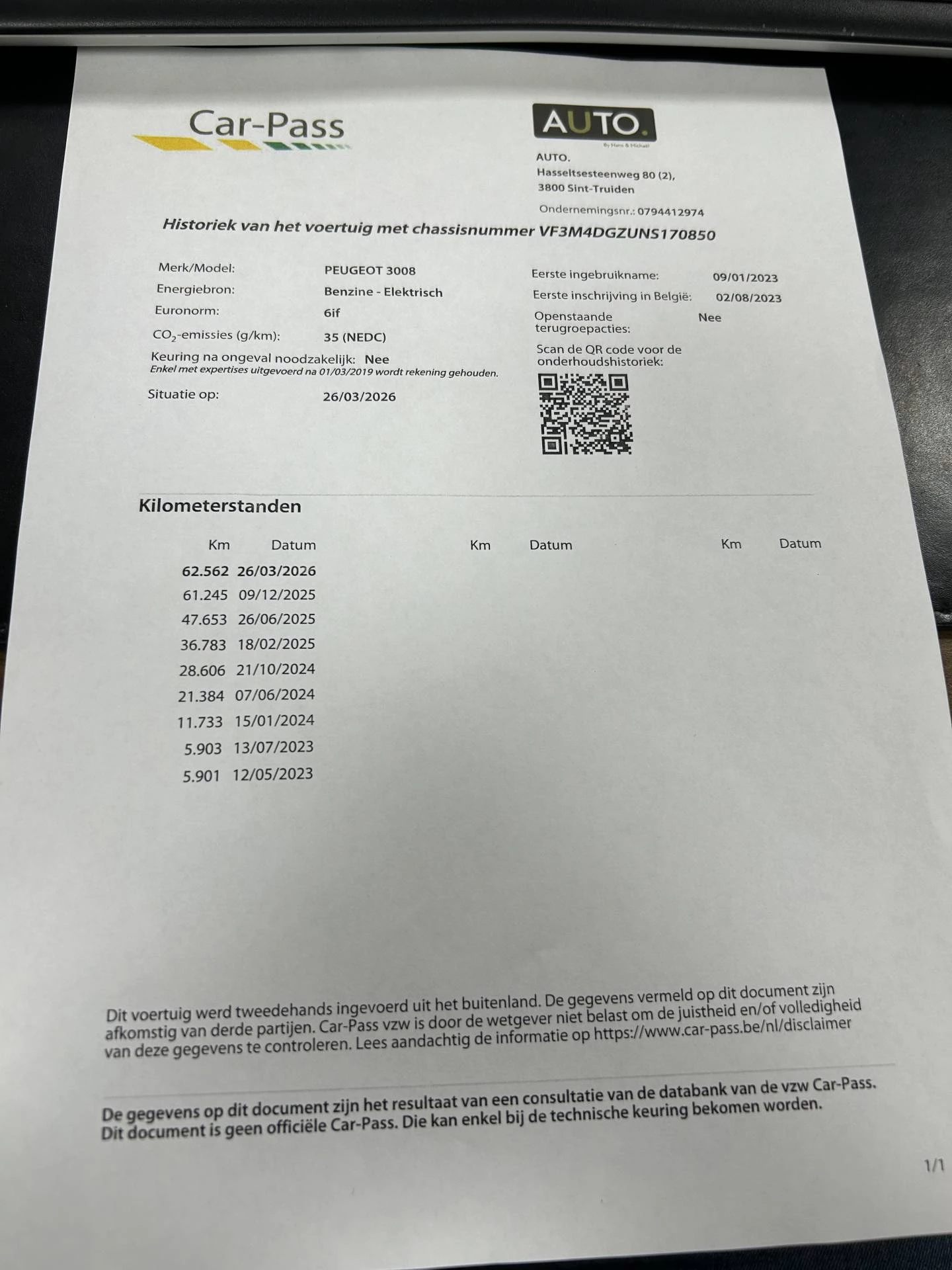 Hoofdafbeelding Peugeot 3008